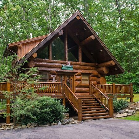 Chief Big Log Villa Hatchertown Bagian luar foto