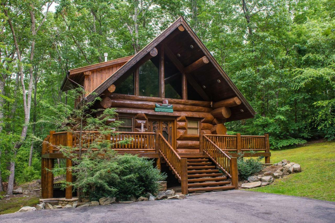 Chief Big Log Villa Hatchertown Bagian luar foto