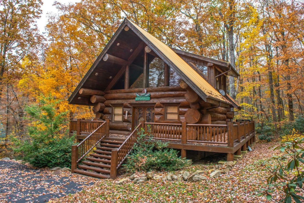 Chief Big Log Villa Hatchertown Bagian luar foto