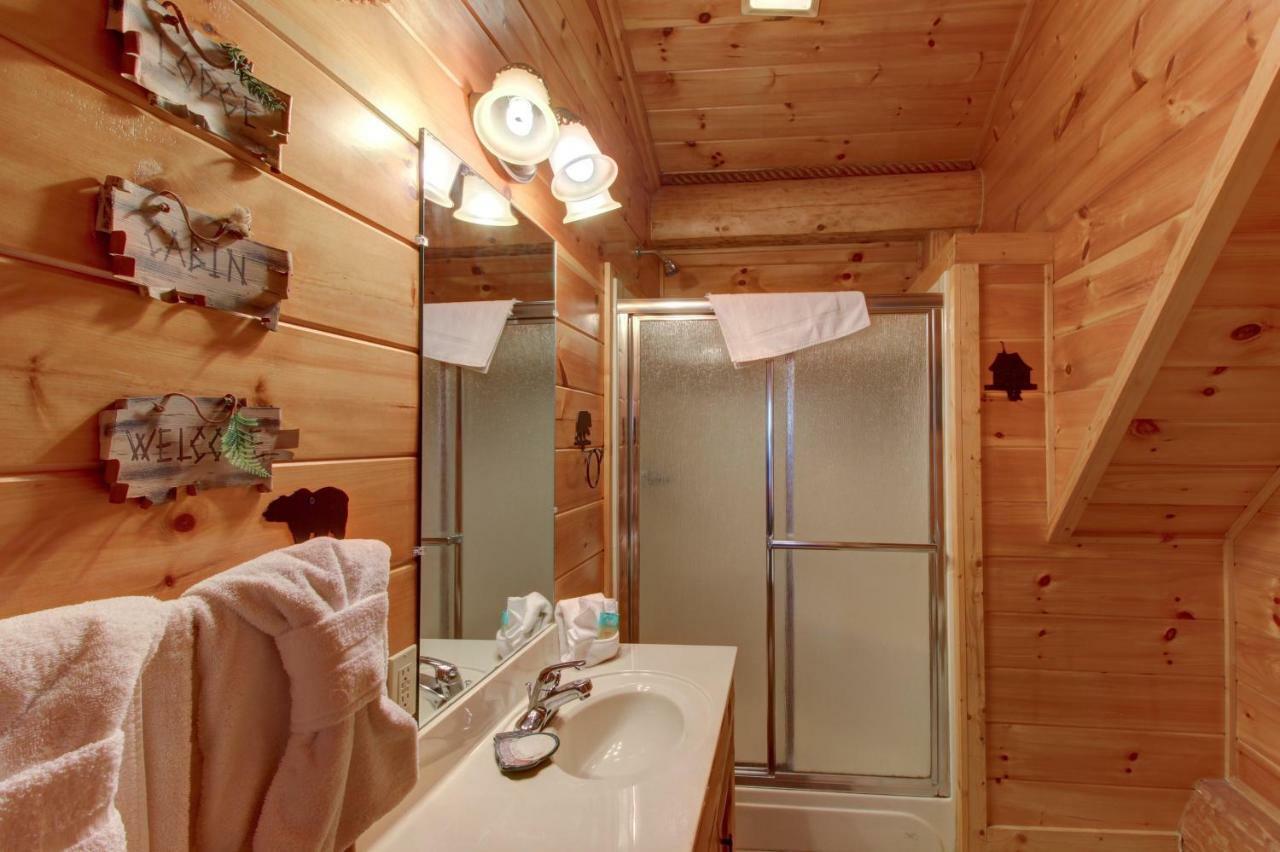 Chief Big Log Villa Hatchertown Bagian luar foto